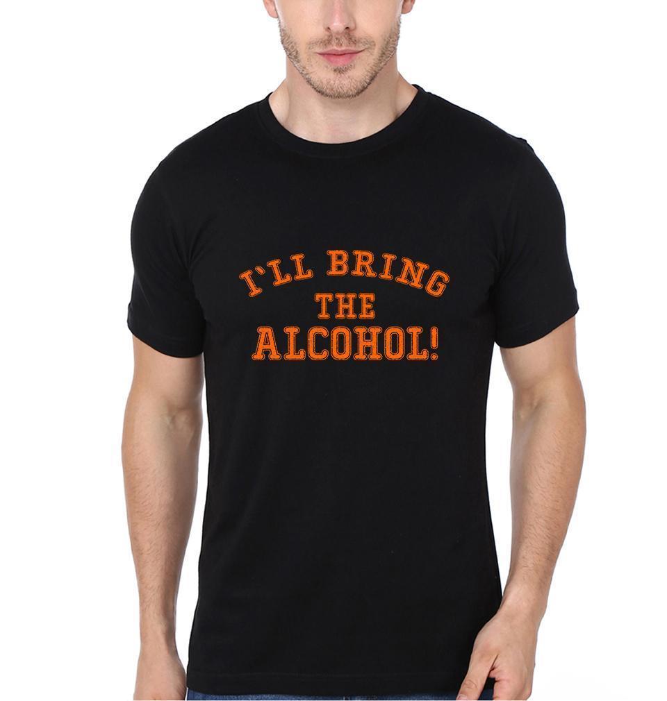 Buy I'll Bring Alcohol BFF T Shirts online in india 