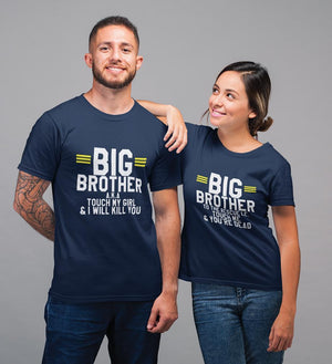 big brother and big sister t shirts