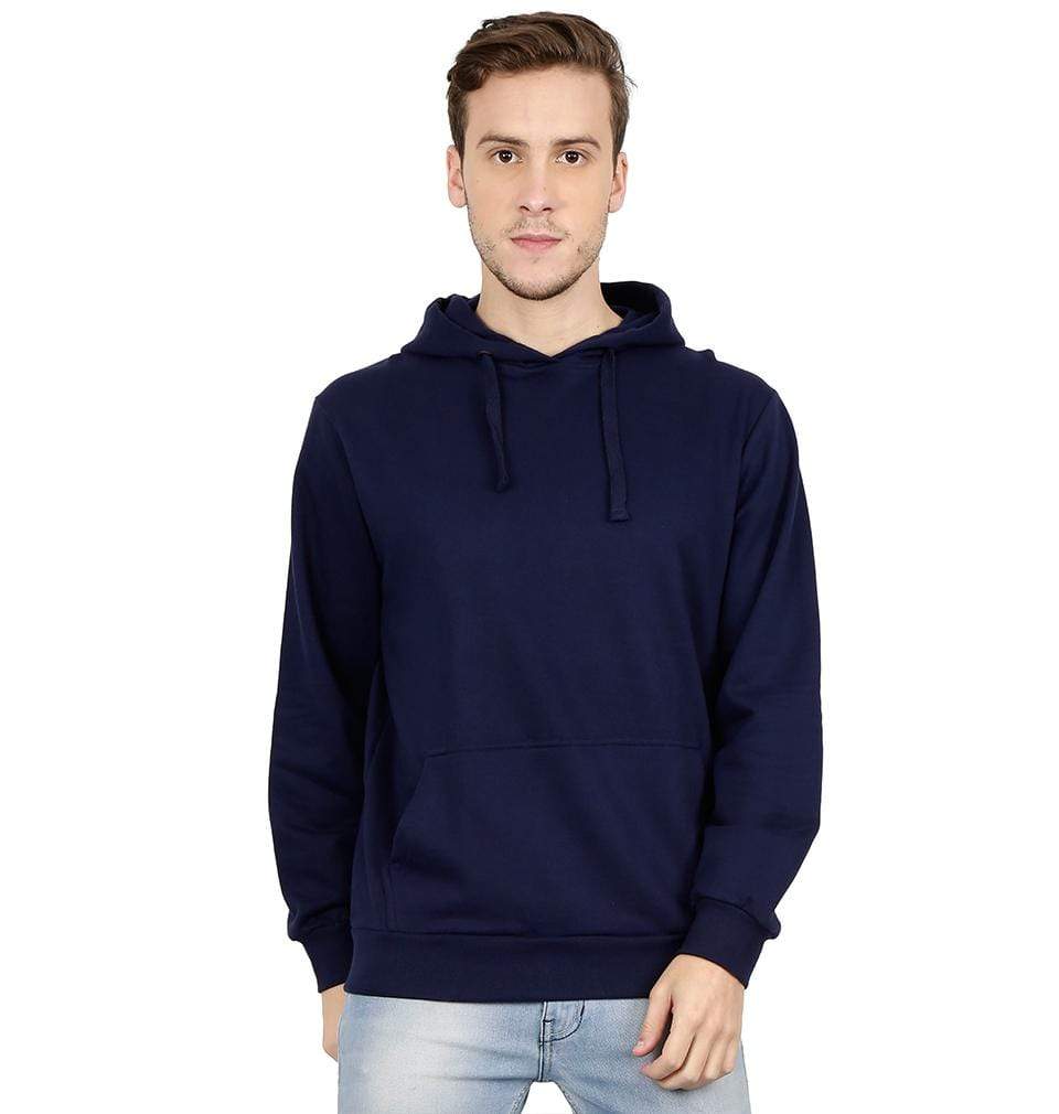 plain blue hoodie mens