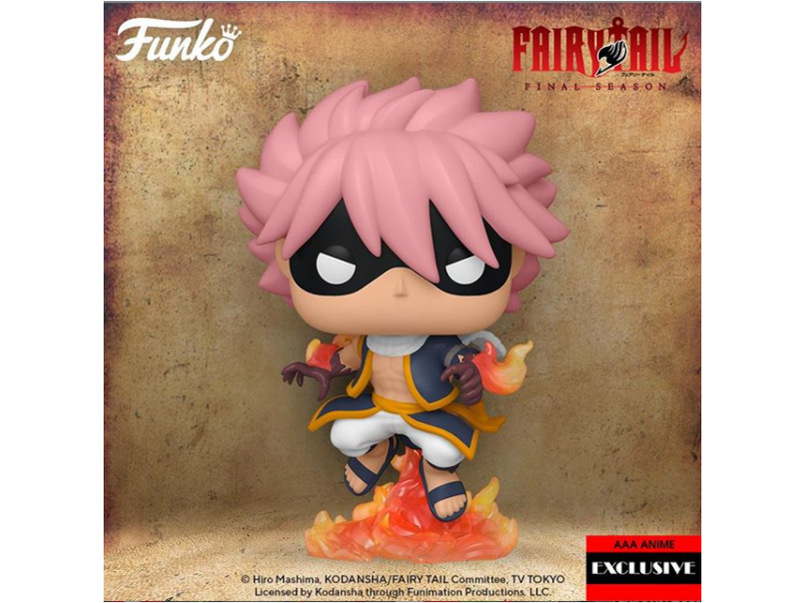 funko pop fairy tail natsu