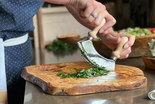 Italian Olivewood Flat Cheese Grater