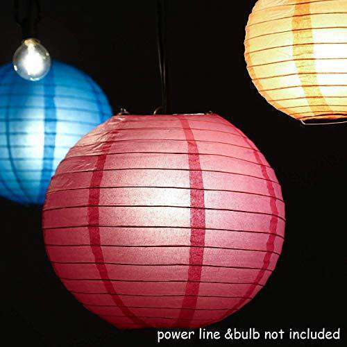 16 Pcs Paper Lantern Colorful Hanging Decorative 2