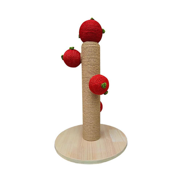 Large Cat Scratching Post with Balls 1