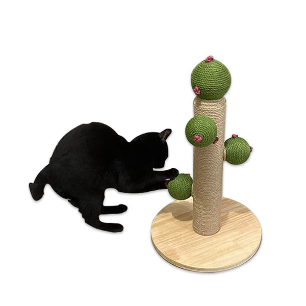 Large Cat Scratching Post with Balls 8
