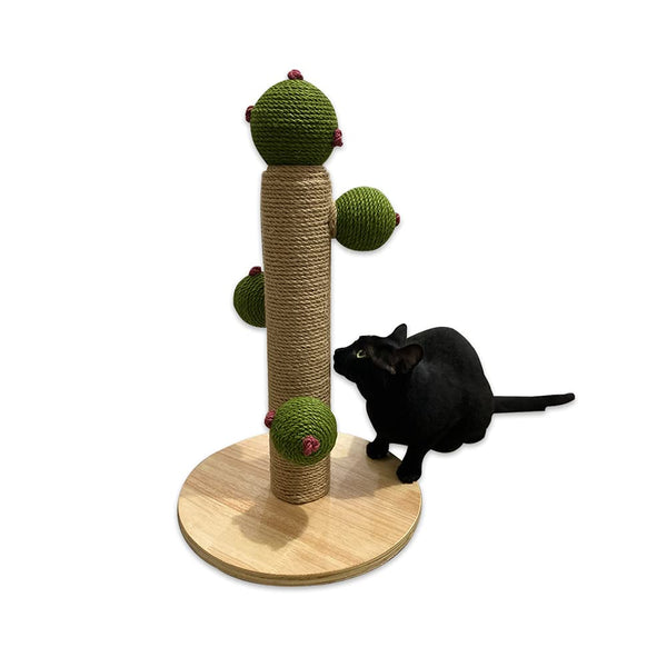Large Cat Scratching Post with Balls 7