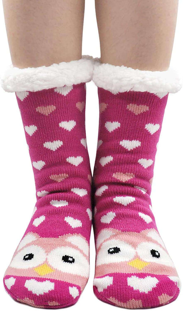 Women's Hotty™ Super Soft Faux Sherpa Lined Slipper Socks with Non