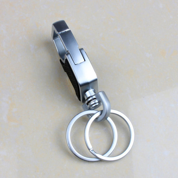 Key Chain with Clip Hook and 2 Extra Detachable Rings 1