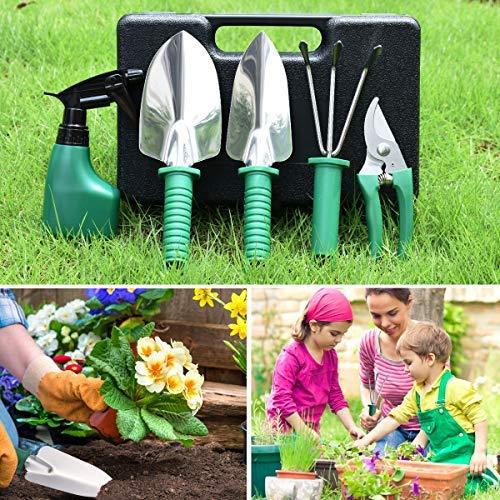 Hydrogarden Gardening Tools Set 5 Pieces Stainless Steel 5