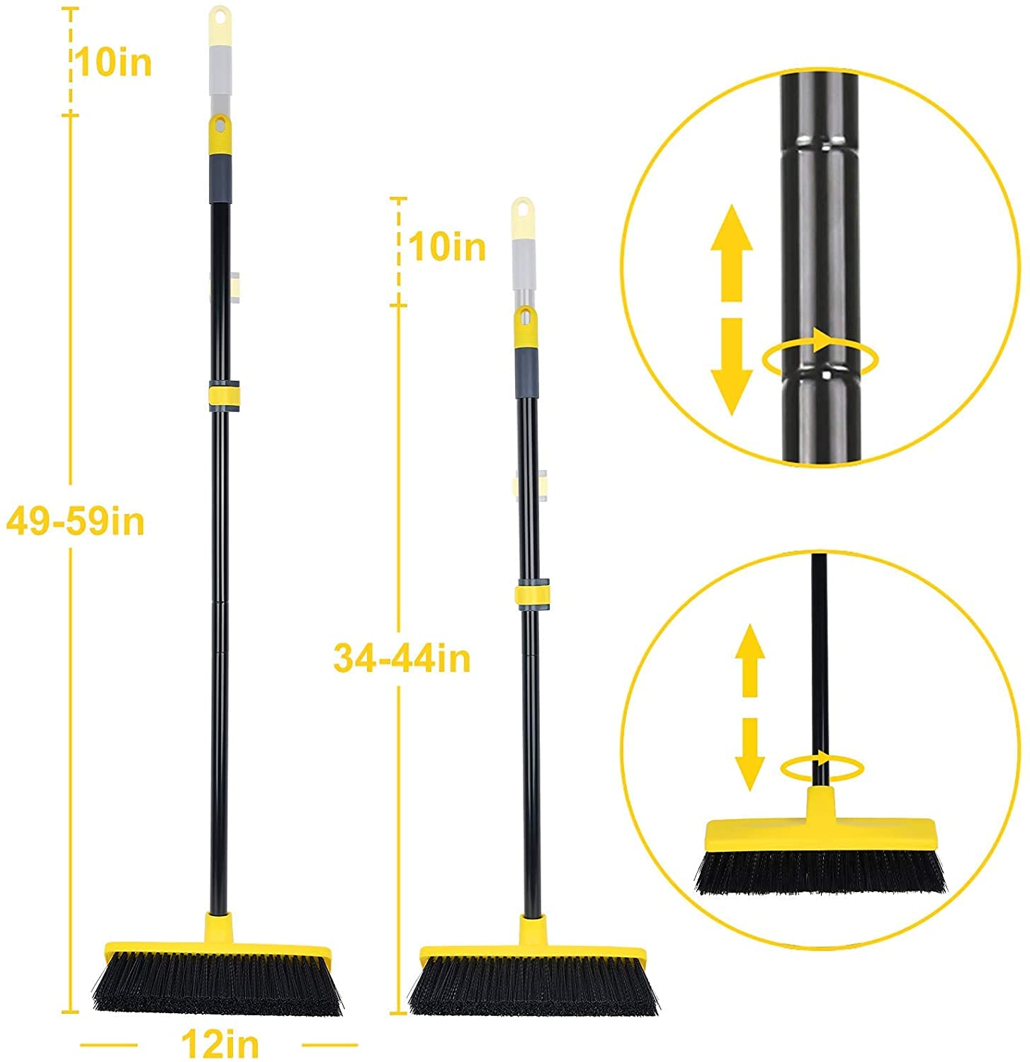 Sweeping Brush Outdoor Indoor Concrete Broom – Pasal