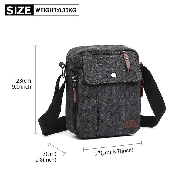 Shoulder  Small Canvas Messenger Travel Bags 1