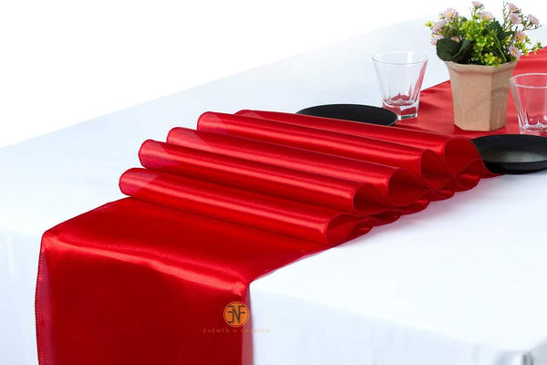 Events N Fabrics Satin Table Runners for Wedding Party Birthday Events 1