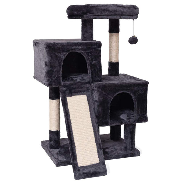 Cat Tree Cat Tower with Scratching Post 96cm 6