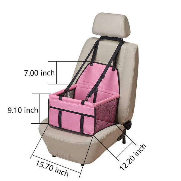 Pet Car Booster Seat for Dog Cat Portable 5