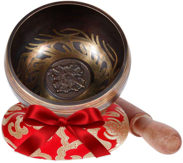 Tibetan Singing Bowl Set for Meditation Chakra Healing Prayer Yoga 0