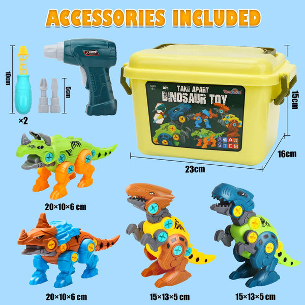 Dreamon Take Apart Dinosaur Toys for Kids 5