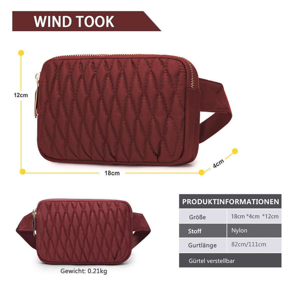 Wind Took Waist Bag Pockets Travel Hiking Outdoor Sport Holiday 2