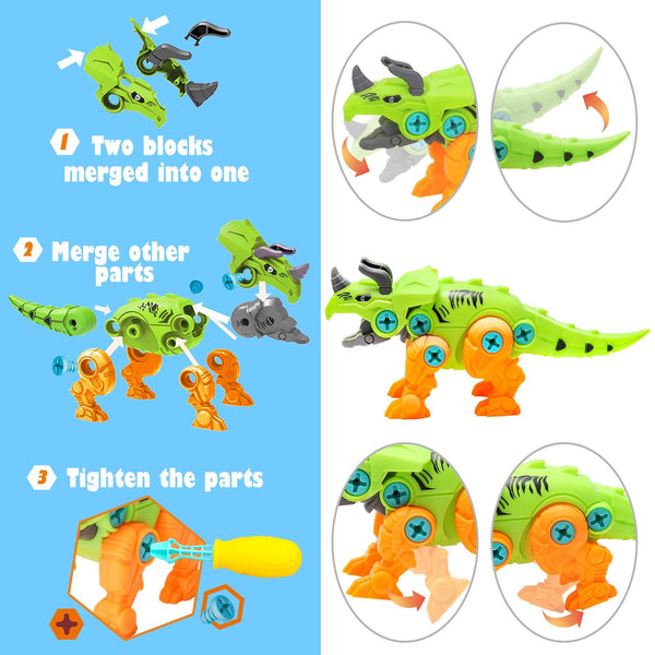 Dreamon Take Apart Dinosaur Toys for Kids 2