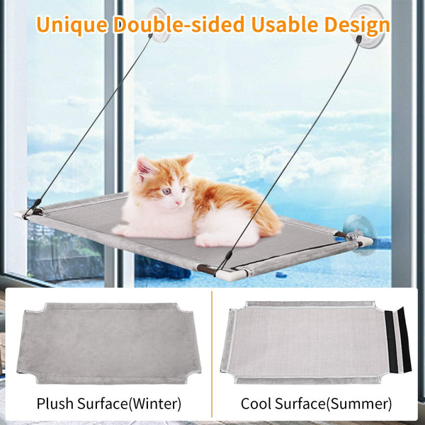 Cat Window Hammock Bed for Indoor Large Cats 3