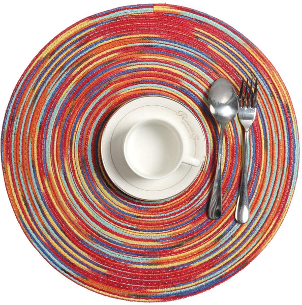 P Round Placemats Set of 6 3