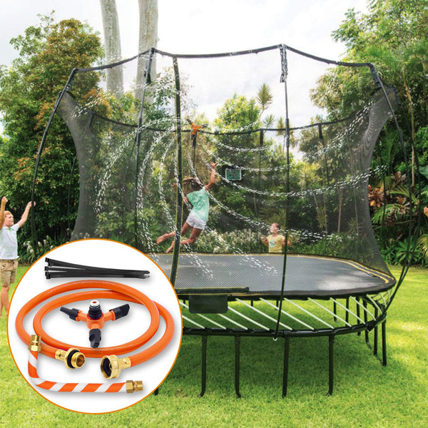 Landrip Trampoline Water Sprinklers for Kids 360 Degree Rotating Trampoline Spray 6