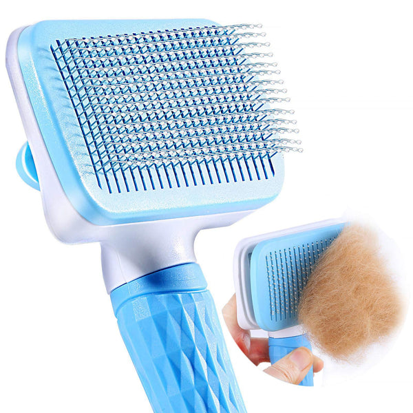 Dog Comb Brush Daily Use to Clean Loose Fur & Dirt 0