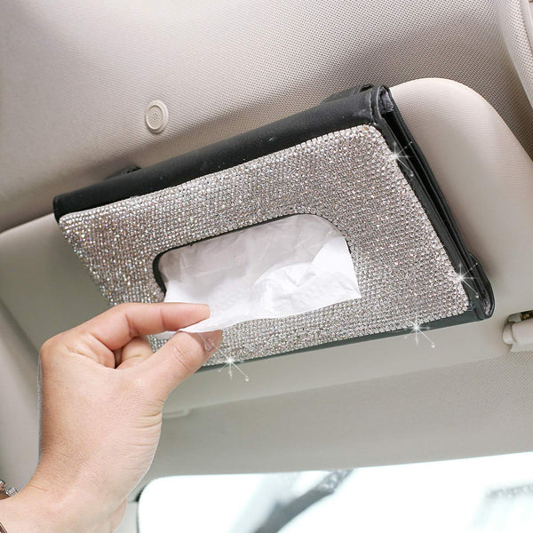 Bling Car Tissue Holder Crystal Sparkling 0