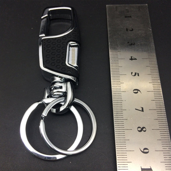 Key Chain with Clip Hook and 2 Extra Detachable Rings 5