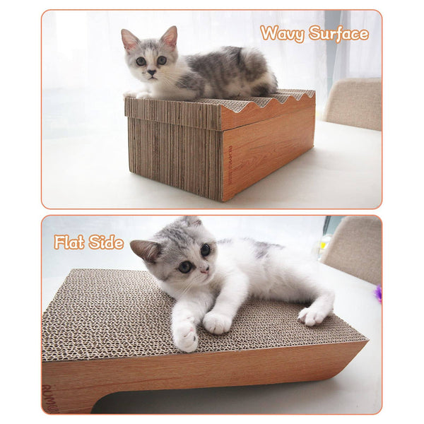 Cat Scratching Pad Corrugated Lounge Bed  3 Packs 2