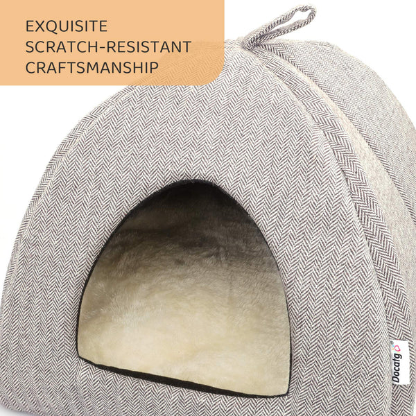 Pet Tent Cave Bed for Cats 3