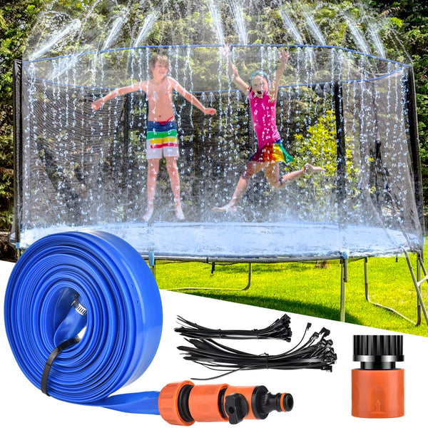 Outdoor Trampoline Water Sprinkler for Fun Summer Water Game Sprinkler 0