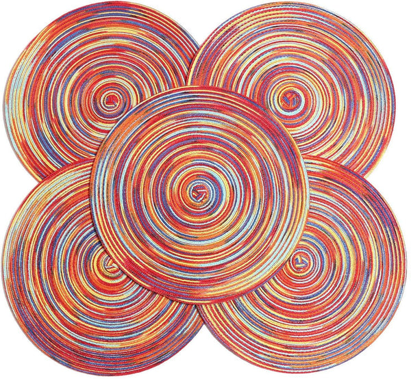 P Round Placemats Set of 6 4