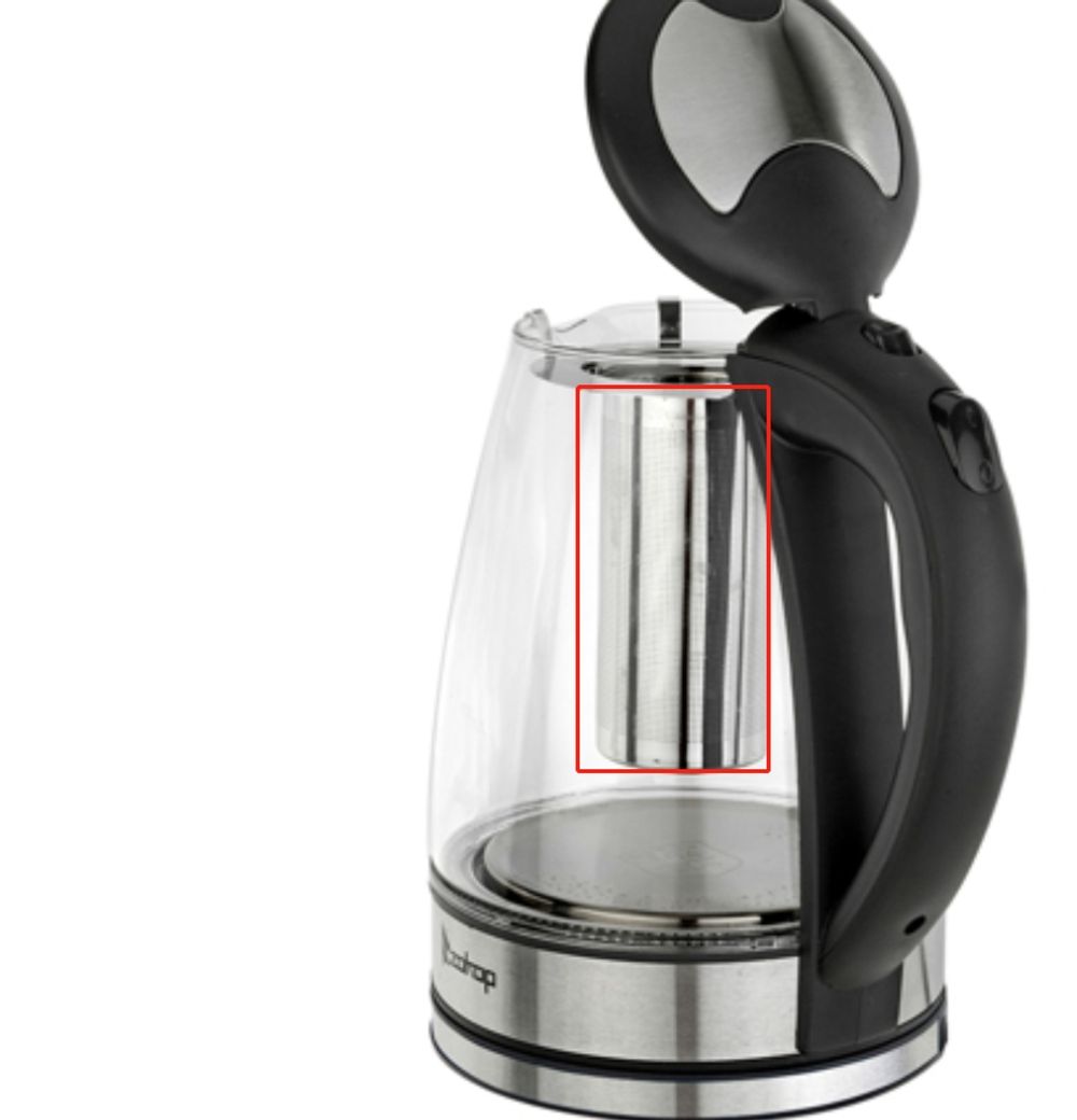 ZOKOP HD-1857-A 220V 2200W 1.8L Electric Glass Kettle UK Plug