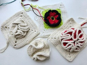 Häkelanleitung * Granny Square “Daisy” mit Varianten – nadelspiel