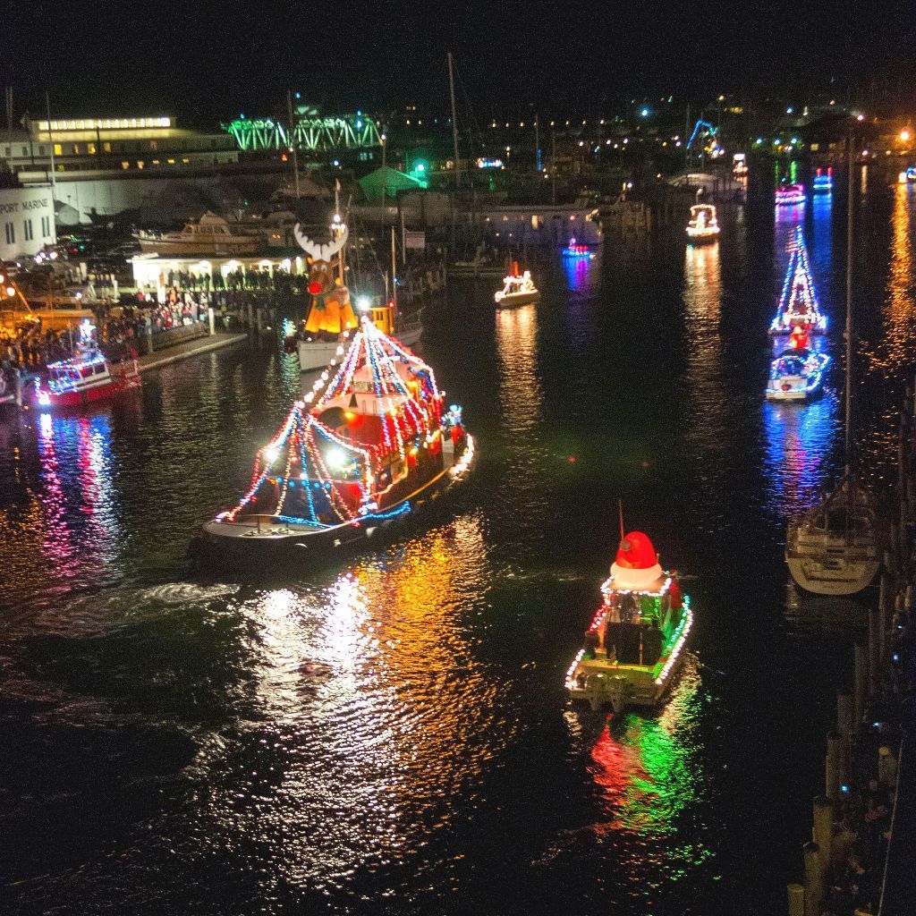 Mystic Lighted Boat Parade Mystic Connecticut
