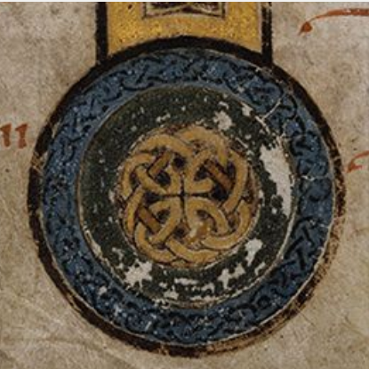 Book of Kells panel 5R teaser