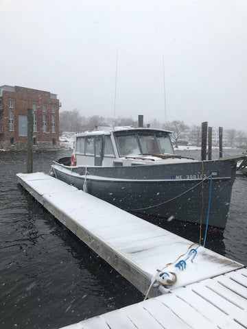  A snow day on the Mystic River