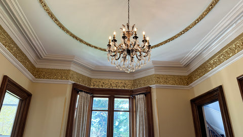 The Venetian Parlor at the Captains Mansion