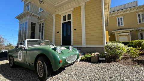 The bugeye sprite at the Captains Mansion in Mystic