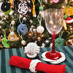 Mystic Knotwork holiday ornaments