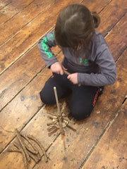 Rope Christmas Tree Step 4 Nautical Christmas putting on the ropes