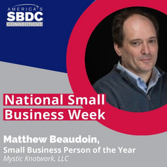 Matt Beaudoin Small Business Person of the Year