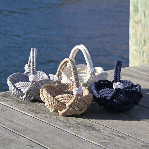 handle baskets on dock Mystic Knotwork