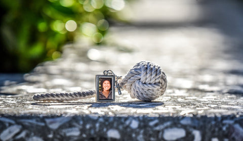 monkey fist knot boutonniere