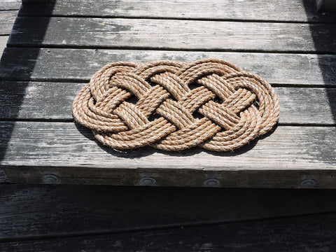 Mystic Knotwork door mat