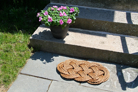 ocean plait door mat Mystic Knotwork