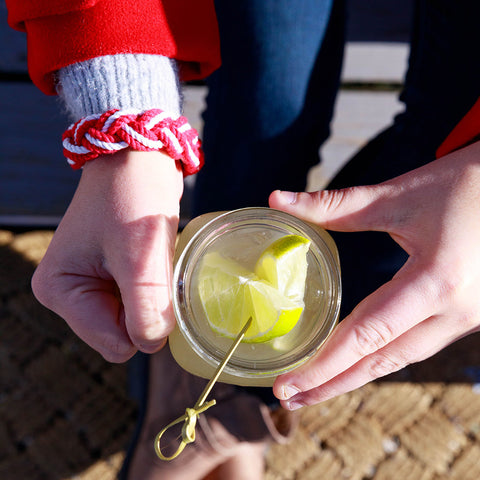 Mystic Knotwork Stripe Sailor Bracelet