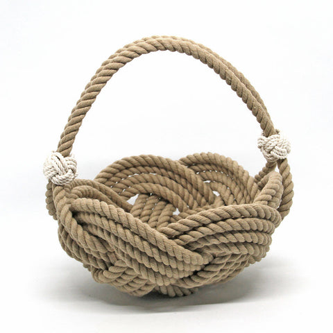 tan handle basket Mystic Knotwork