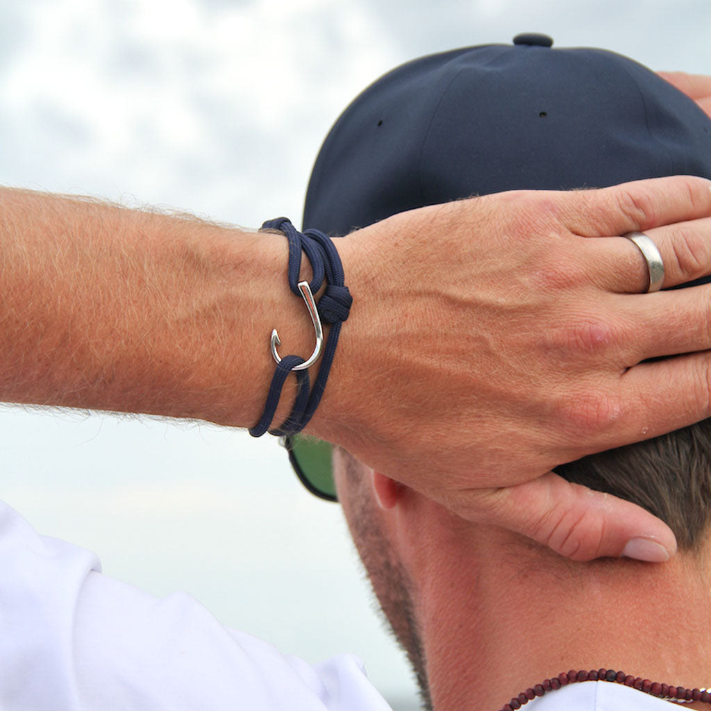 Madeinsea© - Mens Fish Hook Bracelet