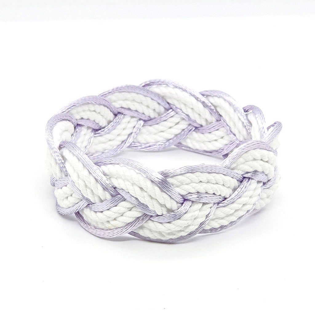 Nautical Gold Sailor Bracelet Satin Outline handmade for $ 11.00
