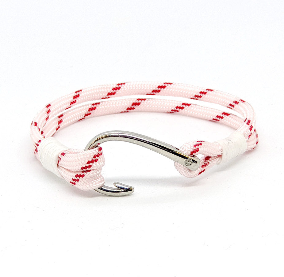 Nautical Patriotic Nautical Fish Hook Bracelet 187 handmade for